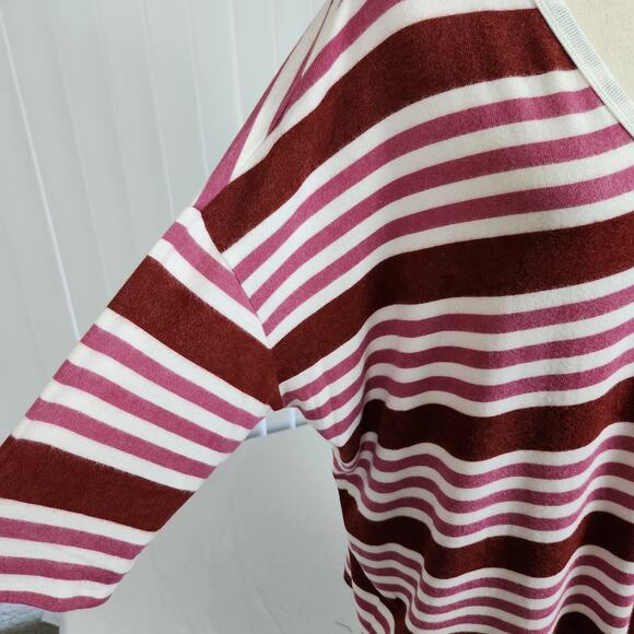 Torrid Top Relaxed Fit Super Soft Plush V-Neck Drop Shoulder Pink Size 2X New - Picture 7 of 14